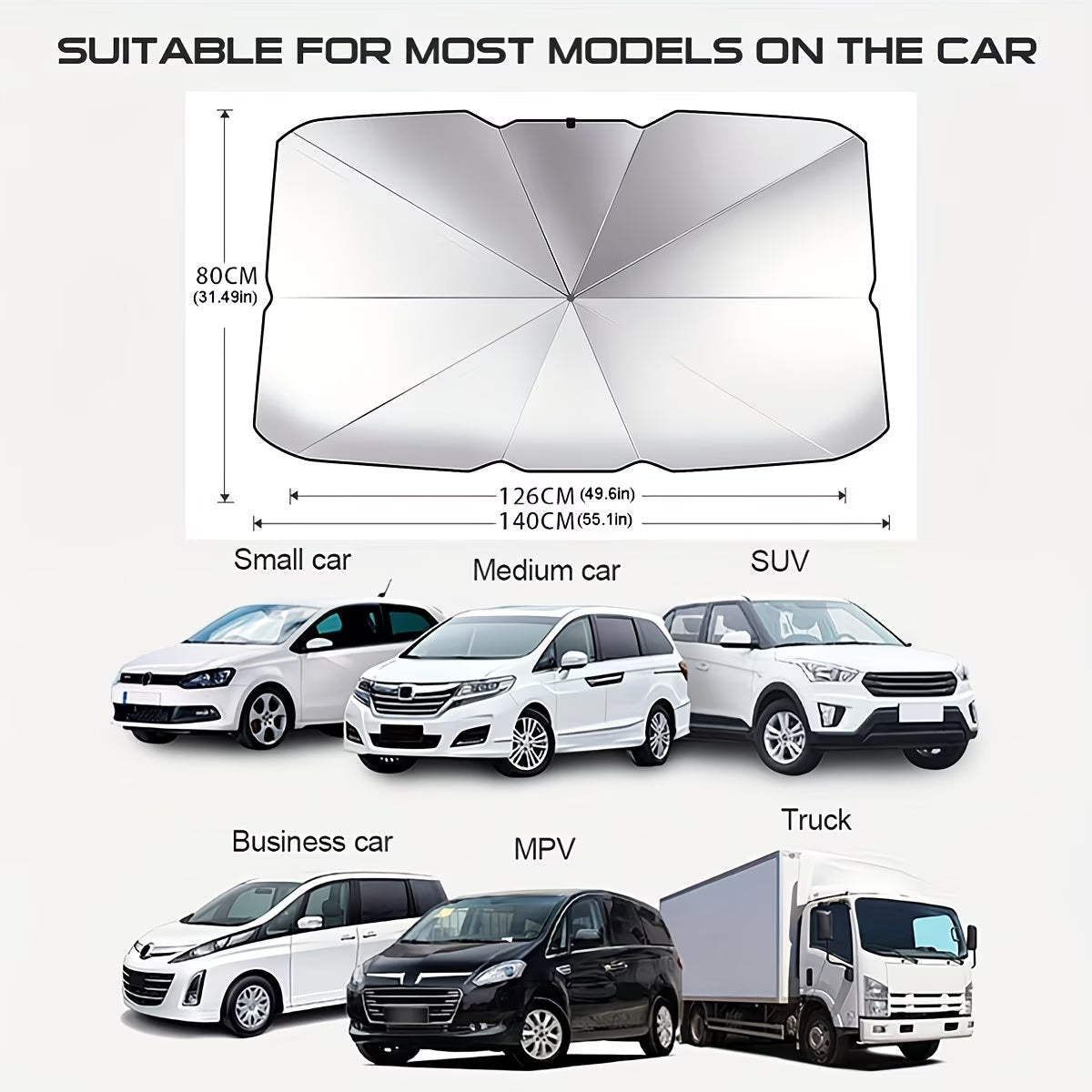 Parasol Plegable para Auto